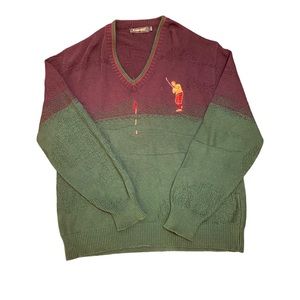 Vintage Carmel Golf Sweater